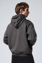 Charcoal Hoodie Heavy Fleeced