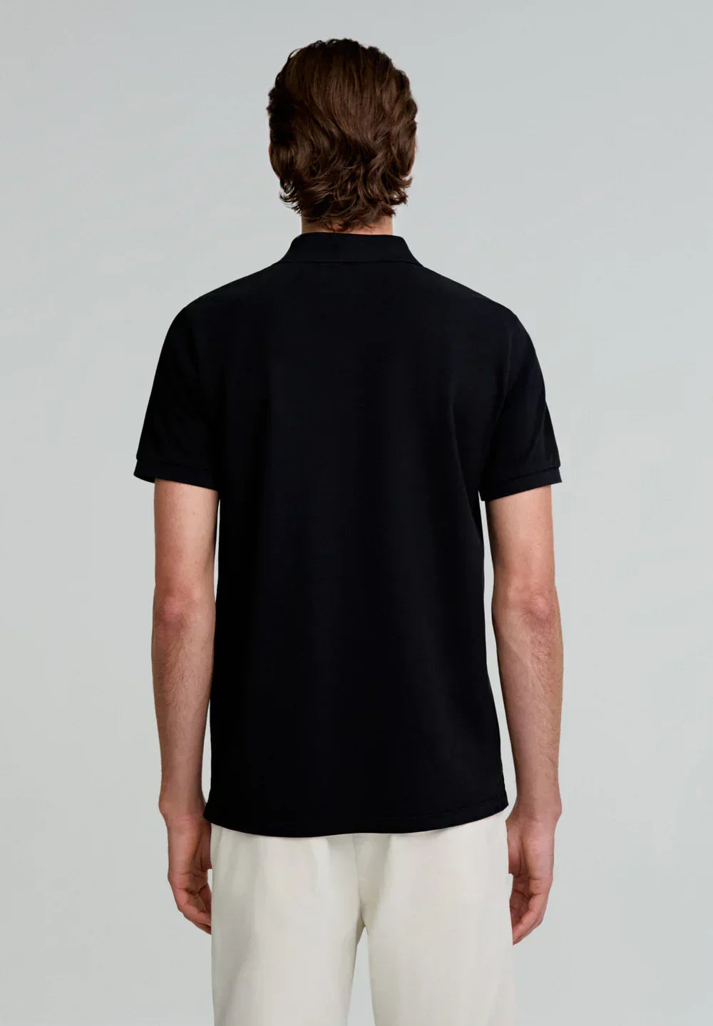 BLACK LUXURIOUS POLO-SHIRT