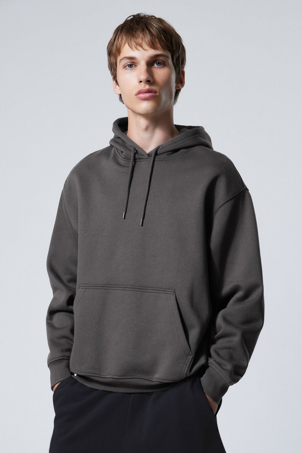 Charcoal Hoodie Heavy Fleeced