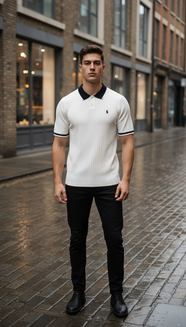 Drop Needle polo shirt